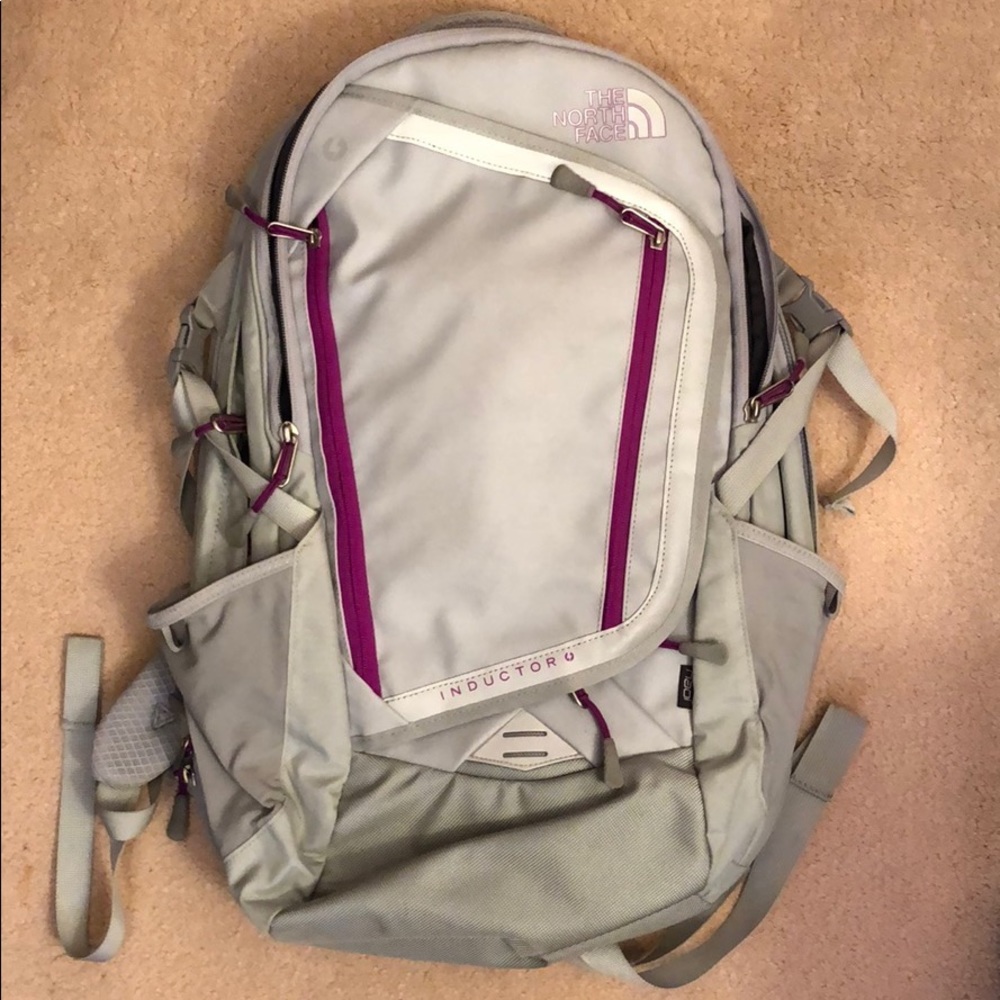 North face charged inductor backpack like new